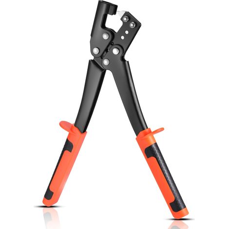 Pince à sertir profilée pour cloison sèche - Pince à sertir pour boulons en acier - Pince à composites profilées - Pince à cloison sèche - Haute résistance - Pour la construction (1/5)