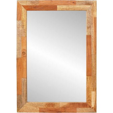 Miroir de salle de bain Chêne artisanal 50 x 70 x 2,5 cm