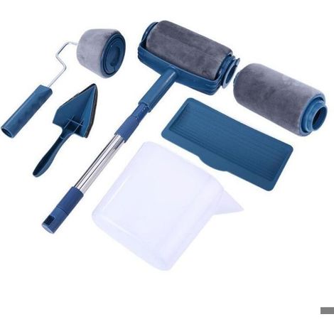 Sponge TV Product Brossing Artefact Self -SUCTION Drum Tile télescopique 7 - Pierre peinture à rouleau de peinture (1/5)