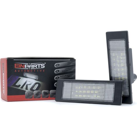 Luci targa a LED 6000K Bianco freddo 12V CANBUS per Alfa Romeo, Fiat, Mini, BMW, Opel (1/5)