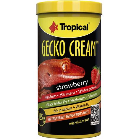 TROPICAL - Gecko Cream Strawberry 100Ml - (260.4010)