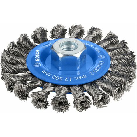 Bosch Accessories Brosse circulaire 115 mm, 0,5 mm, 12500 tr/min, 12 mm, M14 2608622059 1 pc(s)