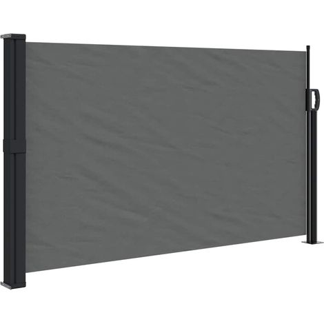 Auvent latéral rétractable,Store banne,Marquise Brise-soleil anthracite 120x300 cm CFW562051 (1/5)