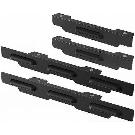 Pare-vent magnétiques pour grille Blackstone 22 pouces, protection anti-vent avec fixation aimantée, accessoire de cuisson extérieur, modèle noir, lot de protections résistantes à la chaleur pour barb (1/5)