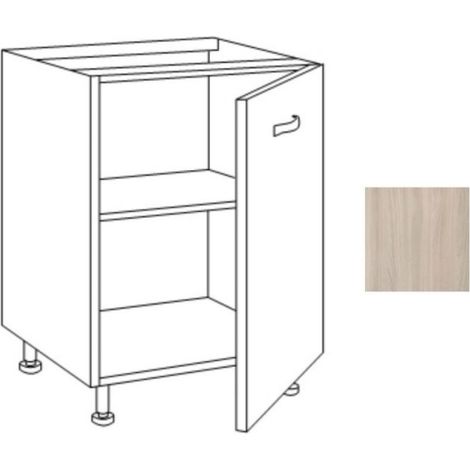 Base cucina 60x60x82H cm olmo