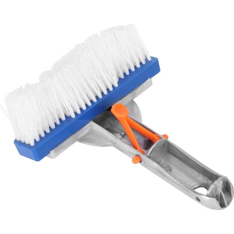 Tragbare Nylon-Poolbürste (14 cm) zur Reinigung von Poolwänden und -boden. Das ideale Zubehör für die Reinigung von Poolwänden und -boden.