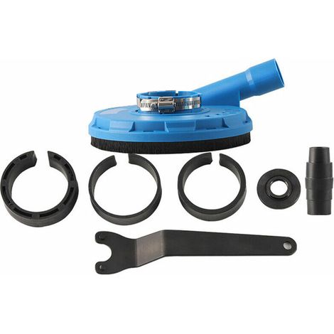 Capot De Protection Pour Meuleuse D'Angle, 5 Inch Pour Les Meuleuses D'angle De Type 100/115/125, Bleu - 5 Inch Pour Les Meuleuses D'angle De Type 100/115/125, Bleu (1/5)