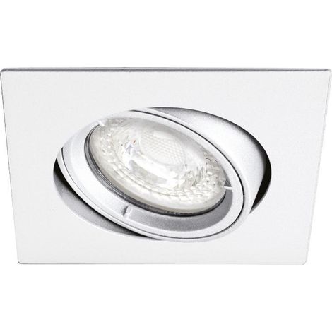 SPEED 70 C 12 Encastré GU5,3 carré basculant blanc Lpe non incl. ARIC 4852