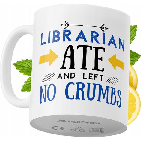 Lustige Kaffeetasse mit witzigem Textdesign für Bibliothekare – ideal für Geburtstage, Namenstage und Feiertage. Hochwertige Tasse für besondere Anlässe, ob im Büro oder zu Hause. Farbe: Weiß, 330 ml.