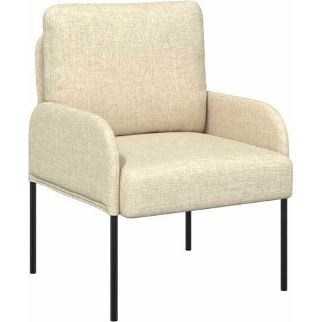 Maison Exclusive - Divani con cuscino 55cm Crema Legno compensato