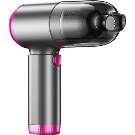 Akku Handstaubsauger, 4500 Pa 60W Handstaubsauger Stark, 2-in-1 mit Typ-C-Schnellladung, Kabellos Autostaubsauger, Mini Staubsauger für Auto, Haus, Büro, Tierhaare (1/5)