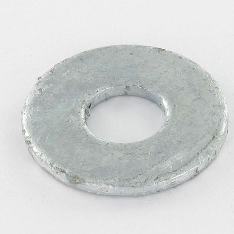 Rondelle Plate M10X27X2 L Forte tenue à la corrosion Acier galvanisé à chaud-1 pièce