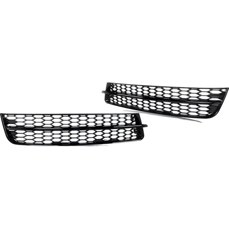 Rejilla del parachoques, compatible con el modelo Q7 estándar 2010-2015, diseño de panal de abeja, fácil instalación, verde oscuro. (1/2)