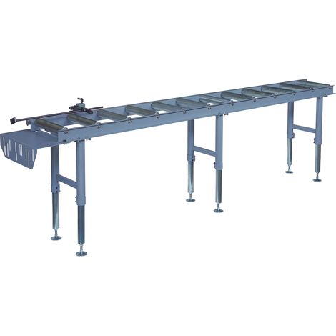Table de sortie à rouleaux pour scie ou perceuse - 3 mètres - PROMAC - 2020