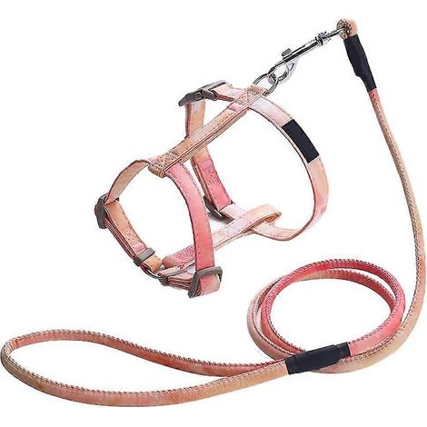Corde de traction réglable pour chat/petit chien en forme de I (1/5)