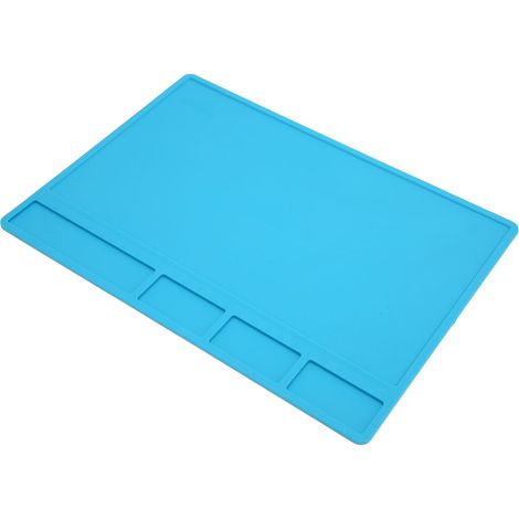 Tapis de Soudure Antistatique en Silicone avec Échelle pour Soudage Électronique Résistant à la Chaleur