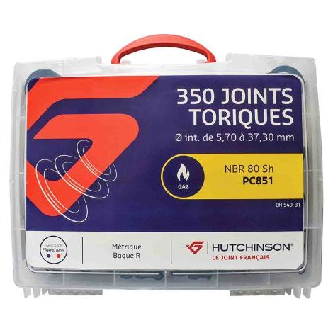 Jeu de joints toriques Hutchinson Le Joint Français, en NBR ( Prix pour 1 ) (1/2)