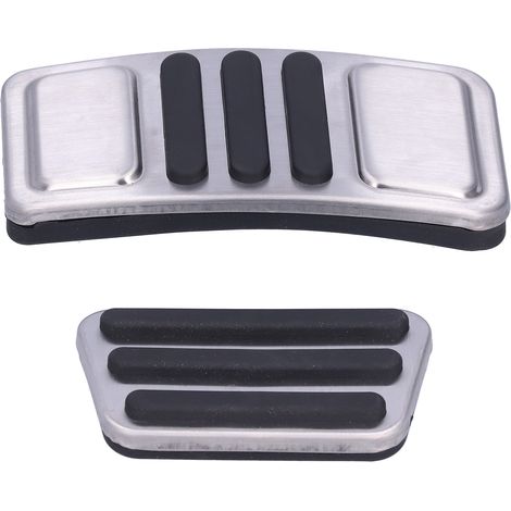 Set mit 2 rutschfesten Pedalauflagen für Gas und Bremse, kompatibel mit Ford Mustang 2015–2019, Pedalabdeckung (1/5)
