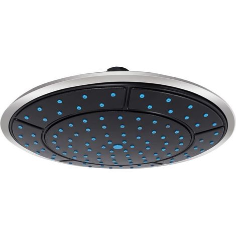 CCYKXA 1Pcs Douche Actionnée par Pluie de Forme Ronde en Plastique de 25Cm Accessoires Cabine de Buse de Tête de Toit Dessus de La Chambre