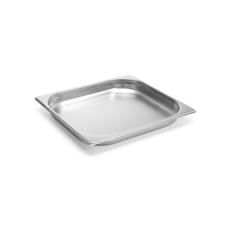 Contenitore GN 2/3, altezza 40 mm, acciaio inox - Hendi 800218