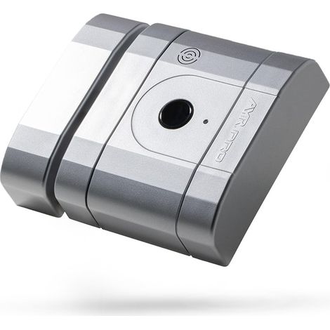 Serrure électronique invisible haute sécurité. Finition chromée mate. (1/5)
