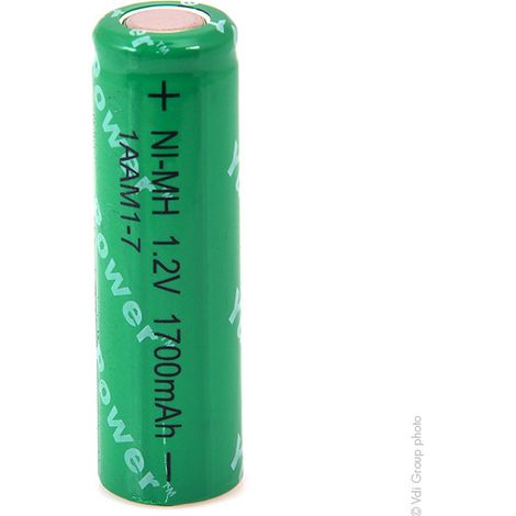 Yuasa - Accus NiMH ls AA 1AAM1-7 1.2V 1.7Ah (1/4)