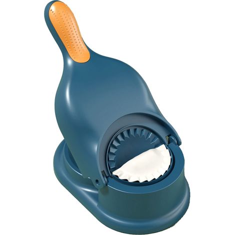 Dumpling Maker, Moule Multifonctionnel pour Fabricant de Peau de Boulette pour Rouleaux Italiens (Bleu). (1/5)