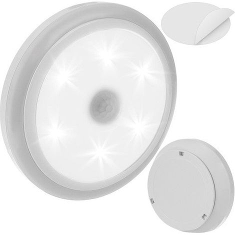 Luz nocturna LED con sensor de movimiento.