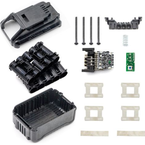 Kit Batterie DeWalt 20V – 10 cellules 21700 – Coque + Protection Board – Pour Outils Sans Fil (1/4)