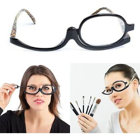 Loupe de Lecture Pliable avec Rotation, Lunettes de Précision pour Maquillage et Lecture, Verres Grossissants, Design Compact et Léger, Modèle Repliable pour Femmes et Hommes (1/3)