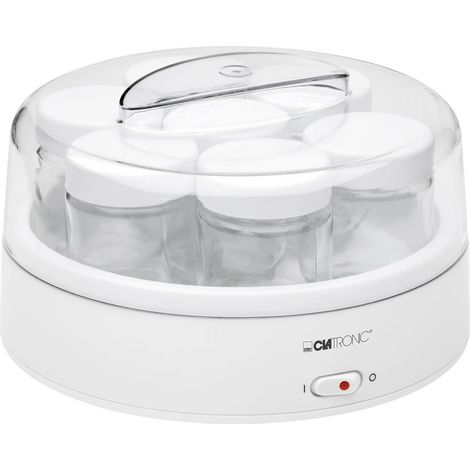Yaourtière 7 pots 160 ml Clatronic JM 3344 Blanc (1/10)