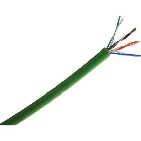 Câble Ethernet cat 5 RS PRO, 50m Sans connecteur, , UTP ( Prix pour Bobine de 50 Mètres )