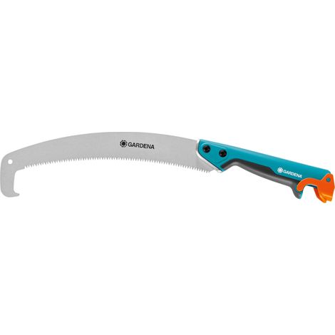 GARDENA Scie arquée avec crochet combisystem 300PP. Crochet intégré. Poignée ergonomique. Combinable avec un manche.  (8738-20)