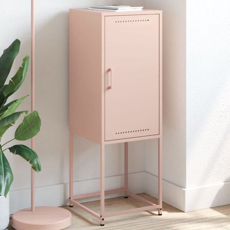Highboard Rosa 36x39x107 cm Stahl