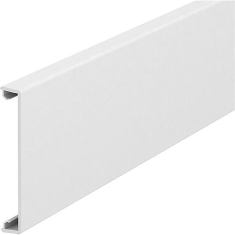 partie superieure de moulure GK-0TGRW longueur 2000 mm, blanc Paquet : 16 metres (1/2)