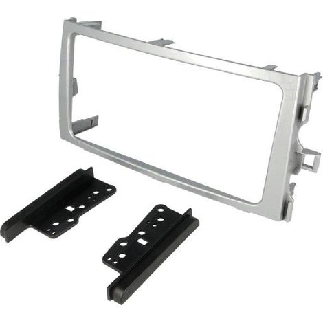 Facade autoradio FA470 compatible avec Toyota Verso 09-18 - Argent 2DIN