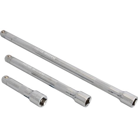 Blue Spot 02072 Set Prolunghe Chiavi in Acciaio Cromo Vanadio, Attacco da 3/8 (1/3)