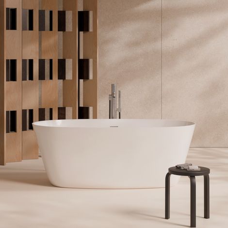 TALA 150x80 blanc brillant + bonde (1/4)