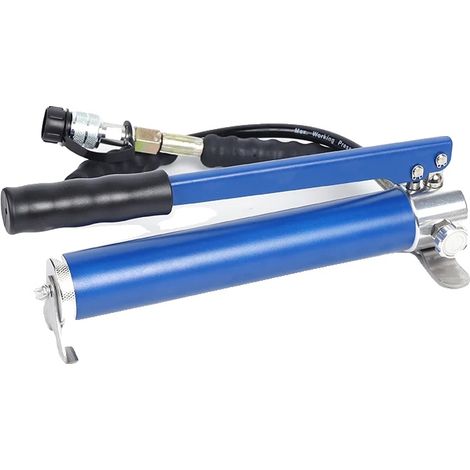 Kit de herramientas profesionales para engarzar mangueras hidráulicas, aplicaciones versátiles, color azul. (1/2)