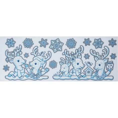 Pegatinas navideñas para ventanas RENOS Livarno Home (1/3)