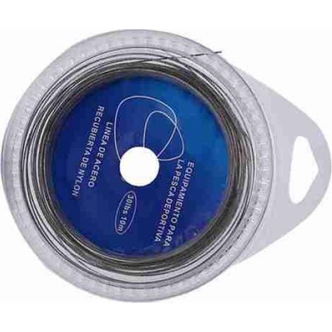 fil d'acier de pêche Fil d'acier tressé à 7 brins, 10m, haute résistance, pour pêche en mer (30lb) sport tresse 30 livres (1/5)