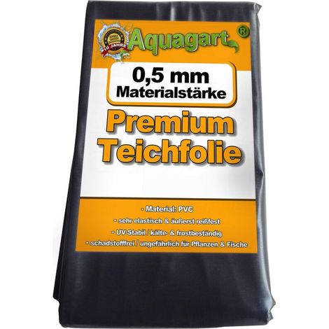 – Liner pour bassin PVC 5 m x 8 m – Épaisseur 0,5 mm – Résistant aux UV et au gel – Flexible et durable pour étang de jardin (1/5)