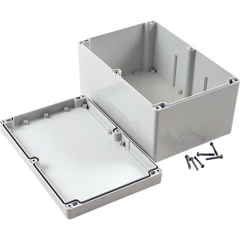 Hammond Electronics 1555VBGY Universal-Gehäuse 240 x 160 x 120 ABS Grau 1 St.