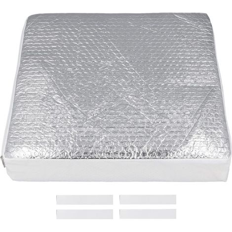 Isolation thermique universelle pour fenêtres de toit avec grilles de ventilation, installation facile, pour camping-cars. (1/5)