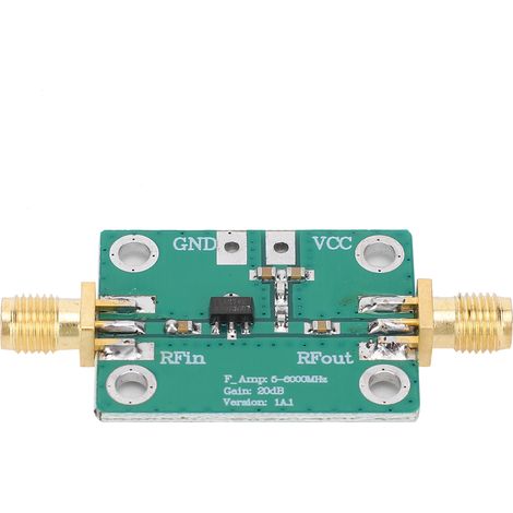 Module amplificateur de puissance RF, carte de composants électroniques ultra-large bande 5 MHz-6 GHz, gain 20 dB (1/5)