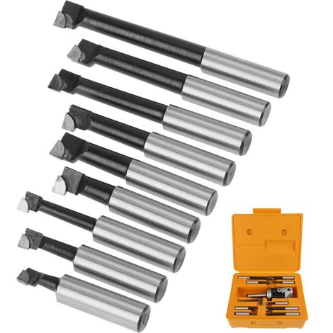 1 Satz Fräsmaschinenzubehör MT2 M10 F1-12 50mm Bohrkopf und 9 Stück 12mm Bohrausleger (1/5)