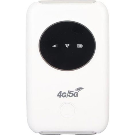 Modem WiFi 4G LTE - 300 Mbps - Slot Carte SIM Intégré - Batterie 3200 mAh - Portable - 1 Unité (1/4)