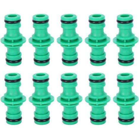 10 connettori dritti per tubi da giardino, raccordi a innesto rapido per tubi da giardino (1/3)