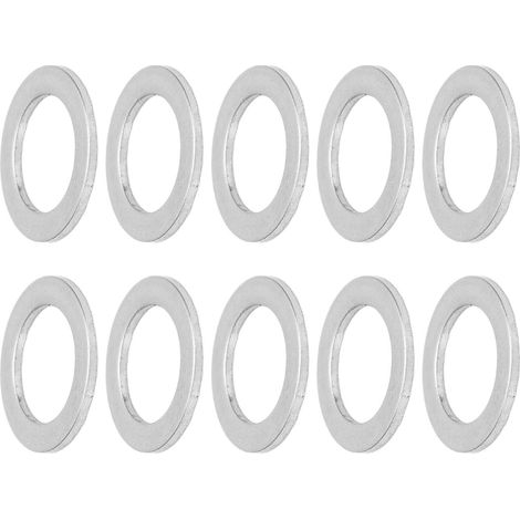 Kit d'accessoires de maintenance : 60 rondelles plates en acier inoxydable, diamètre intérieur 6 mm, diamètre extérieur 9 mm (4807-0609-1000) (1/5)