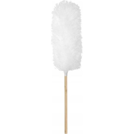Plumero flexible blanco de 60 cm